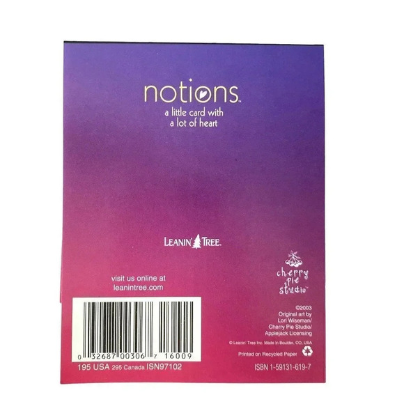 VTG 6/pk BLANK Greeting Cards Shoes Stars Funny Leanin' Tree Lori Wiseman - Picture 5 of 14